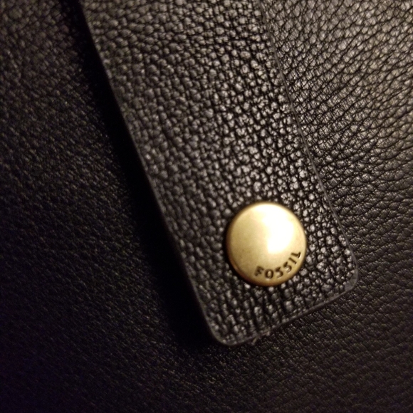 Fossil Vale Leather Tab Wallet NWT - Picture 8 of 11